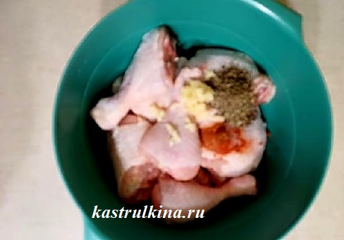 маринуем голени
