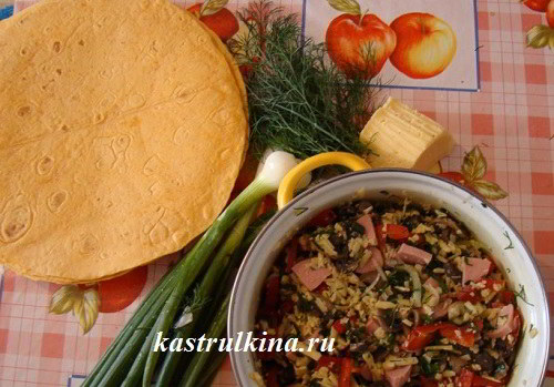 продукты для приготовления закуски