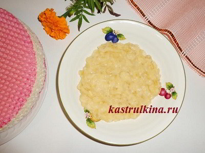 банановое пюре