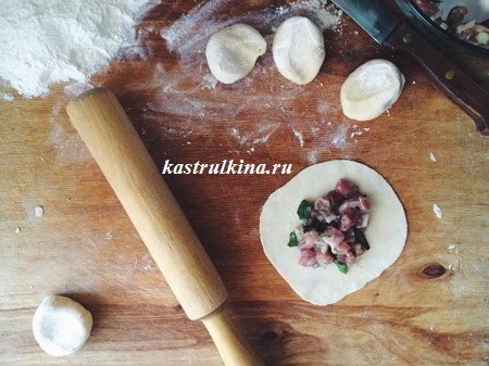 кладем начинку