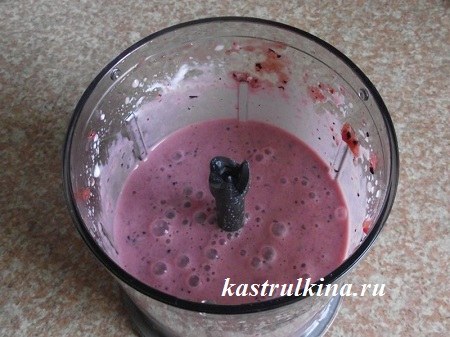 коктейль после блендирования