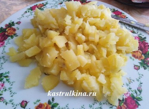 вареный картофель