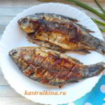 вкусные жареные караси